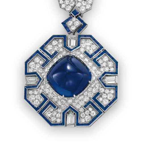 Elizabeth Taylor Sapphire Necklace