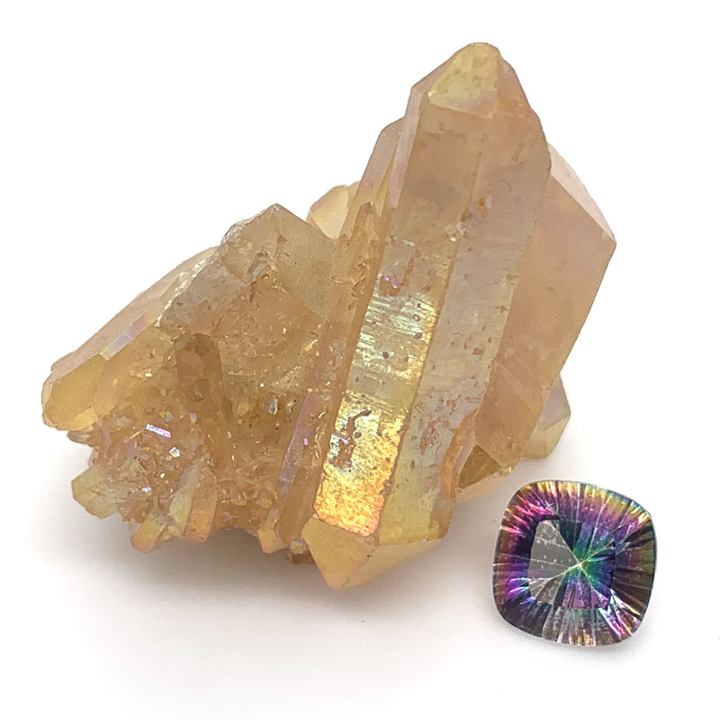 Titanium Quartz and Mystic Quartz