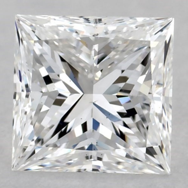 E Colour Princess Cut Diamond