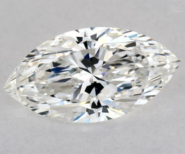 A G Colour Marquise Cut Diamond on a grey background