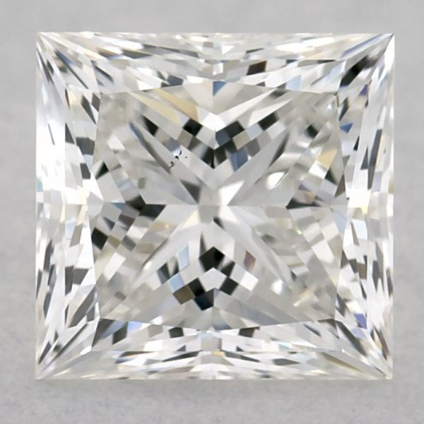 A G Colour Princess Cut Diamond